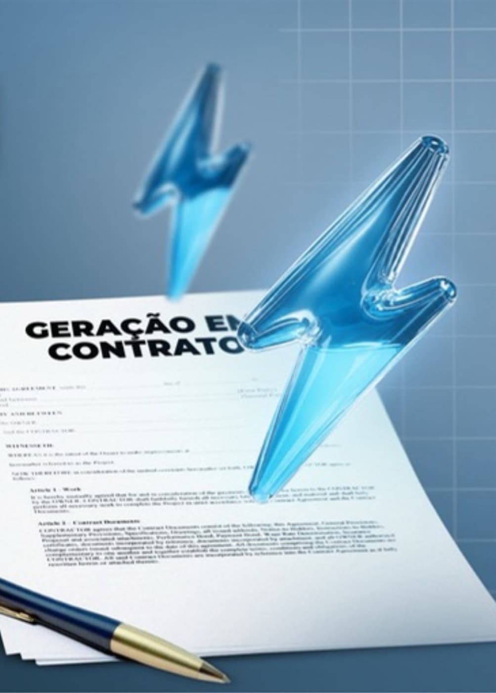 Geração em contrato: contrato de geração garantida da Ello Solar